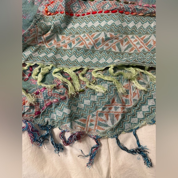 Raj Multicolor Patterned Rosie Thick Stitch Vest - NWT - OS - Picture 11 of 11